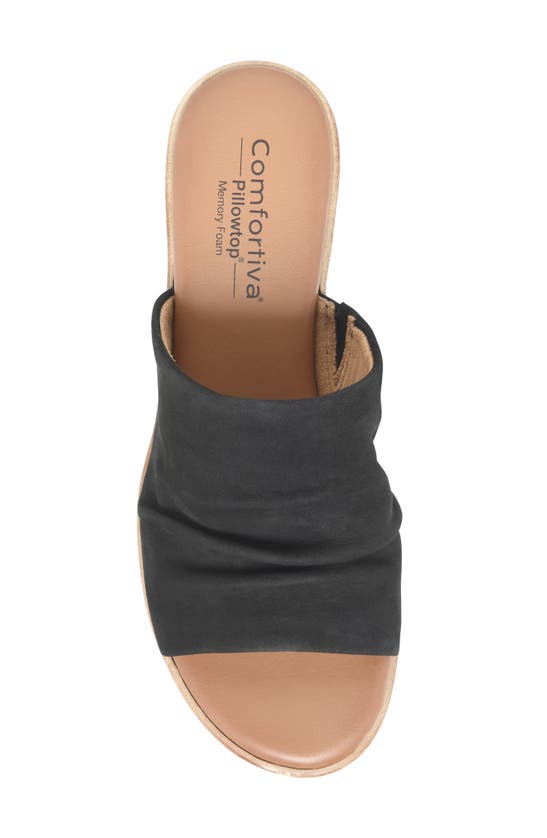 Shop Comfortiva Norene Slide Sandal In Black