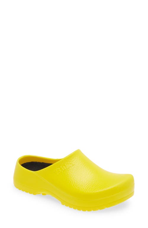 Shop Birkenstock Super Birki Water Resistant Clog In Yellow