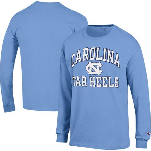 Men's Champion Carolina Blue North Carolina Tar Heels High Motor Long ...