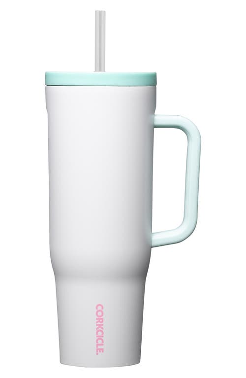 Corkcicle Cruiser 40-ounce Insulated Tumbler With Handle In Boardwalk Boogie