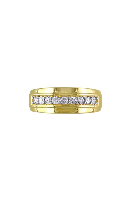 Delmar Diamond Wedding Band Ring In Gold