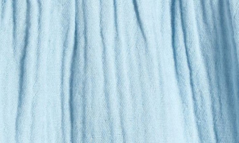 Shop Nordstrom Tiered Seersucker Dress & Bloomers Set In Blue Basalt
