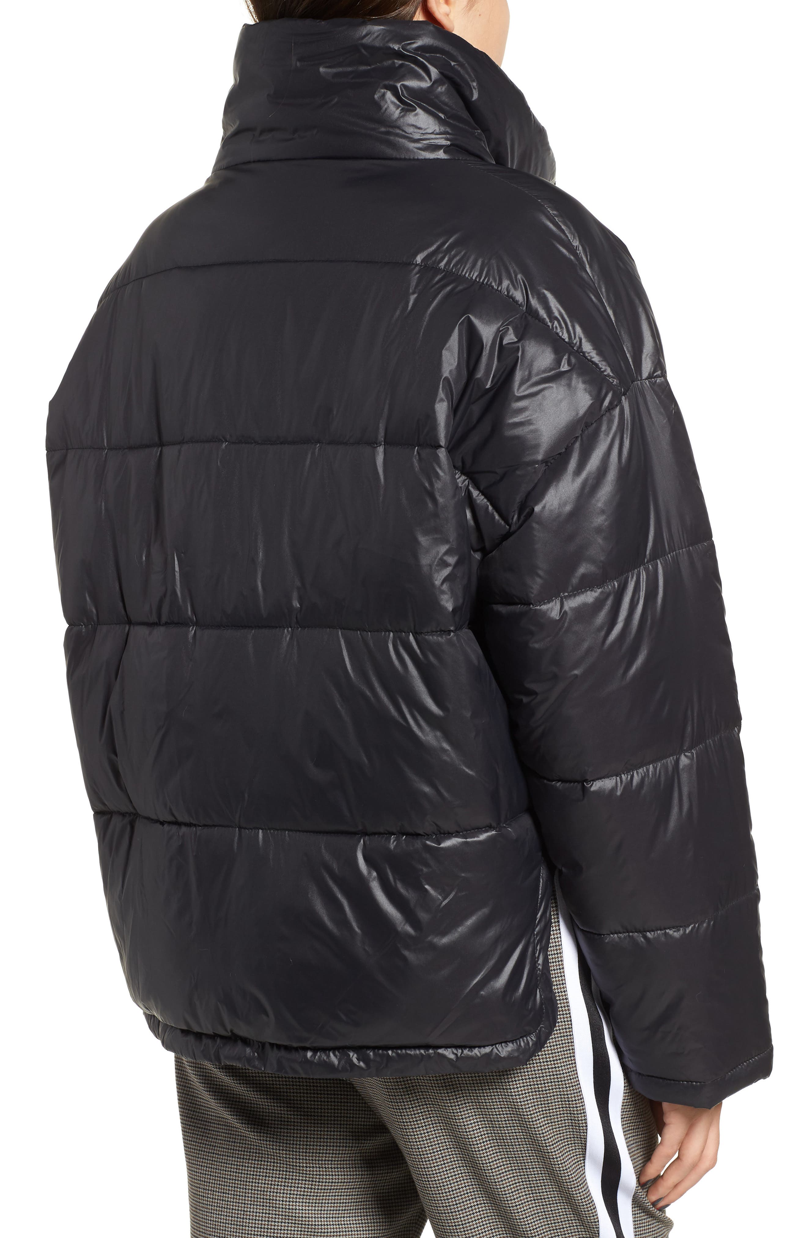 nvlt funnel neck puffer jacket