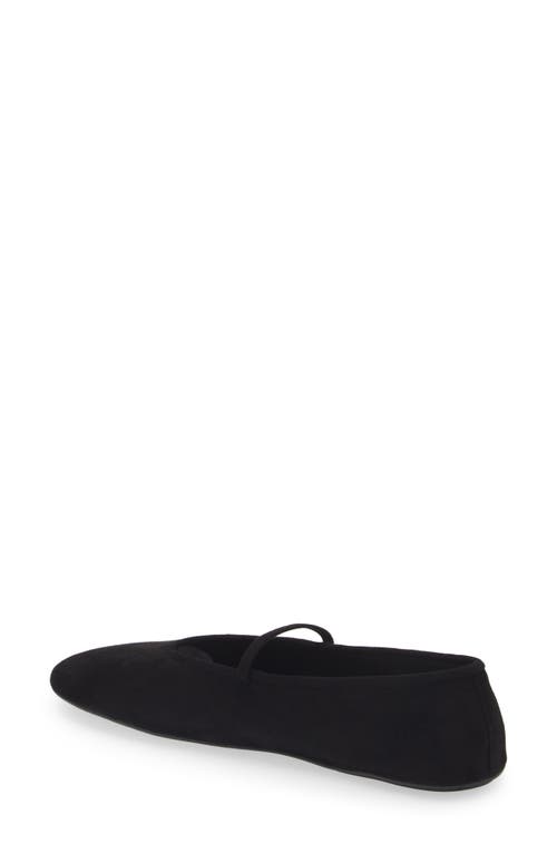 Shop Jeffrey Campbell Dancerina Mary Jane Ballet Flat In Black Suede