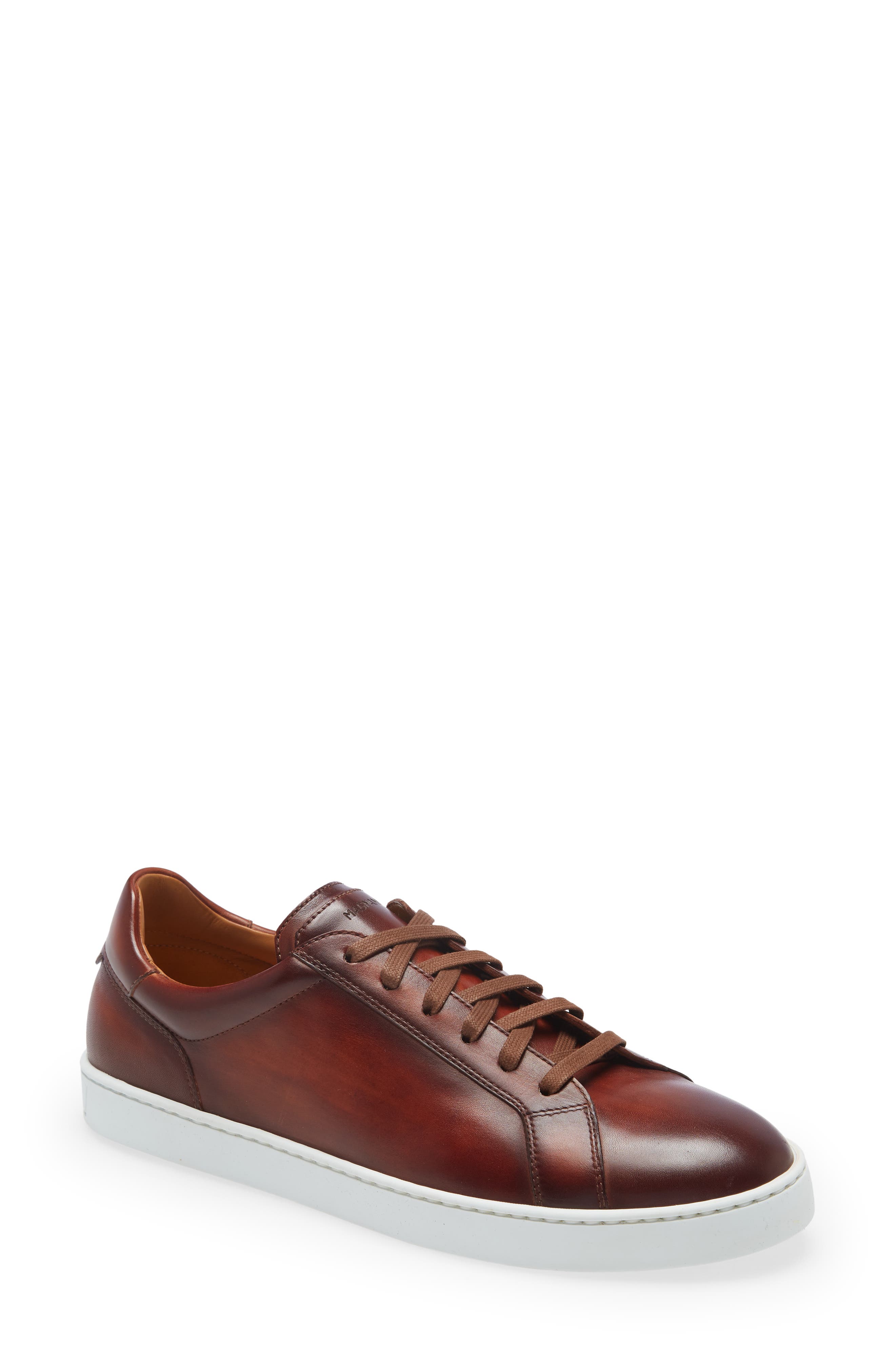 nordstrom leather sneakers