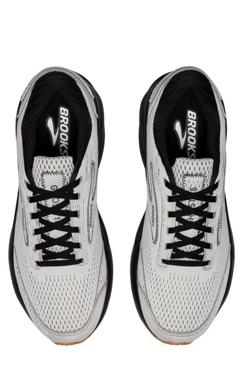 Shop Brooks Ghost 16 Running Shoe In Oyster/black/alloy