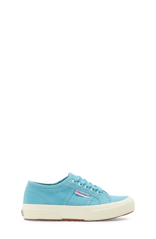 Shop Superga Kids' Jcot Classic Sneaker In Blue Light Dusty-favorio