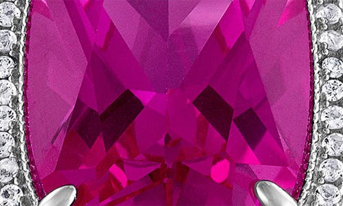 Fzn Lab Created Pink Sapphire Ring In Pink Sapphire
