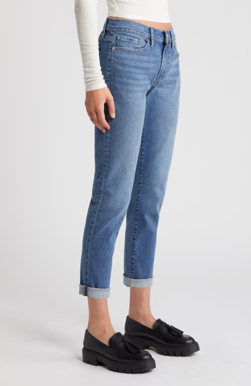 Shop Frame Le Garcon Ankle Slim Boyfriend Jeans In Lucerne