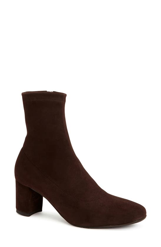 Aquatalia Britney Stretch Suede Boot In Espresso ModeSens