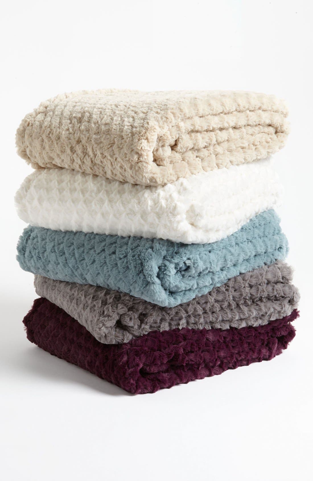 Nordstrom at Home 'Hobnail' Plush Throw Nordstrom