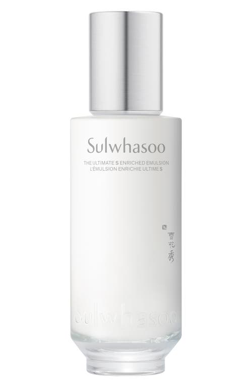 Sulwhasoo The Ultimate S Enriched Emulsion In No Color