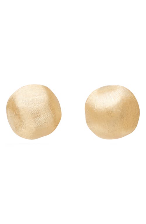 Marco Bicego 18k Gold Stud Earrings In 18k Yellow Gold