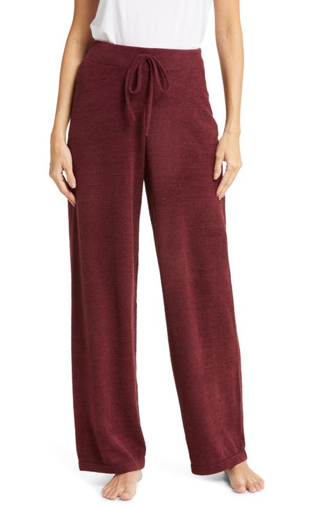 Chain Print Wide-Leg Pajama Pants - Ready to Wear