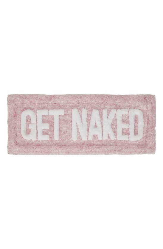 Vcny Home Get Naked Statement Bath Rug In Blush