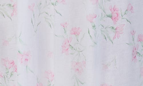 Eileen West Sleeveless Ballet Nightgown In Pink Floral