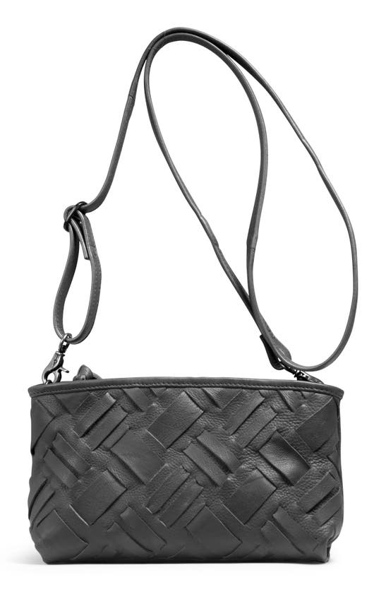 Day & Mood Mee Leather Crossbody Bag In Anthracite