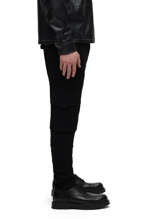 Hudson Blinder Biker V2 Skinny Jean In Raven