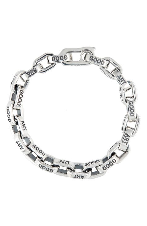 Good Art Hlywd for Goodfight Corsage ID Bracelet 18cm / Silver