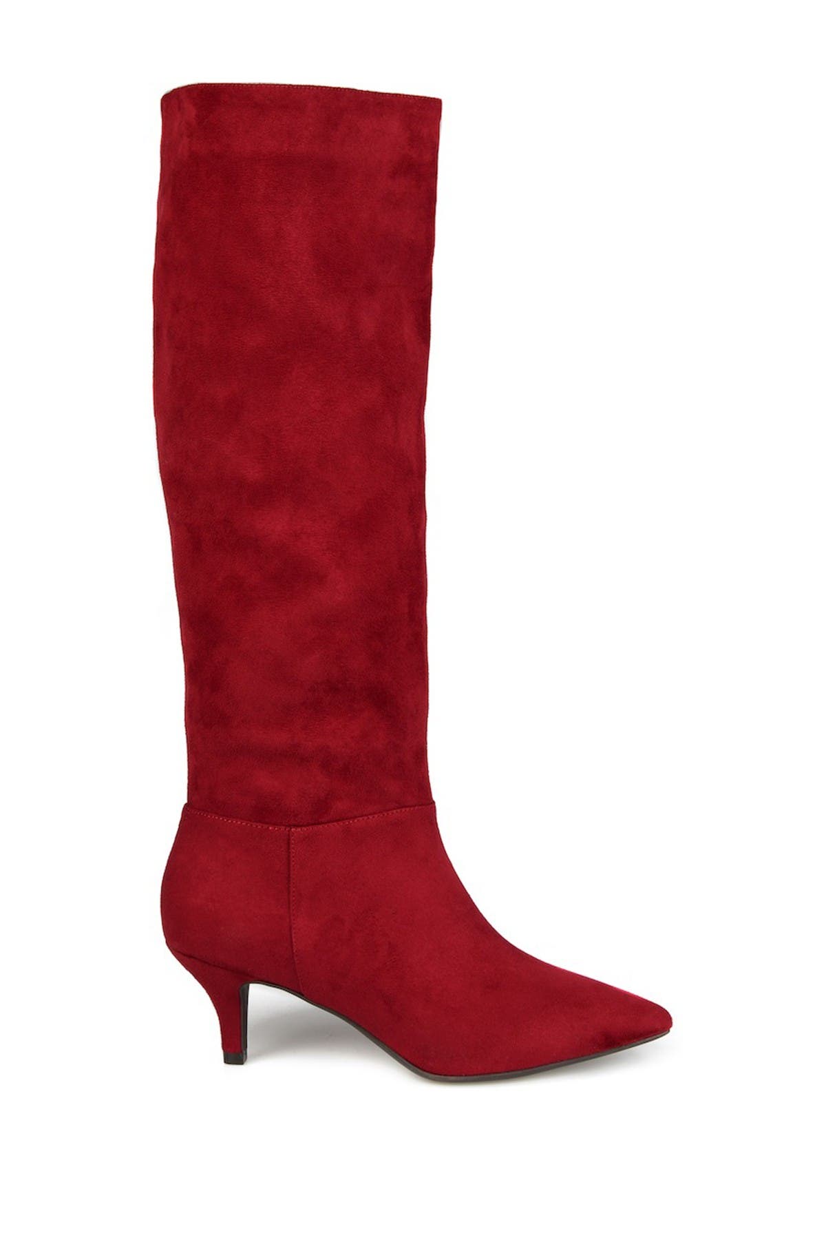 Journee Collection Vellia Boot In Dark Red4