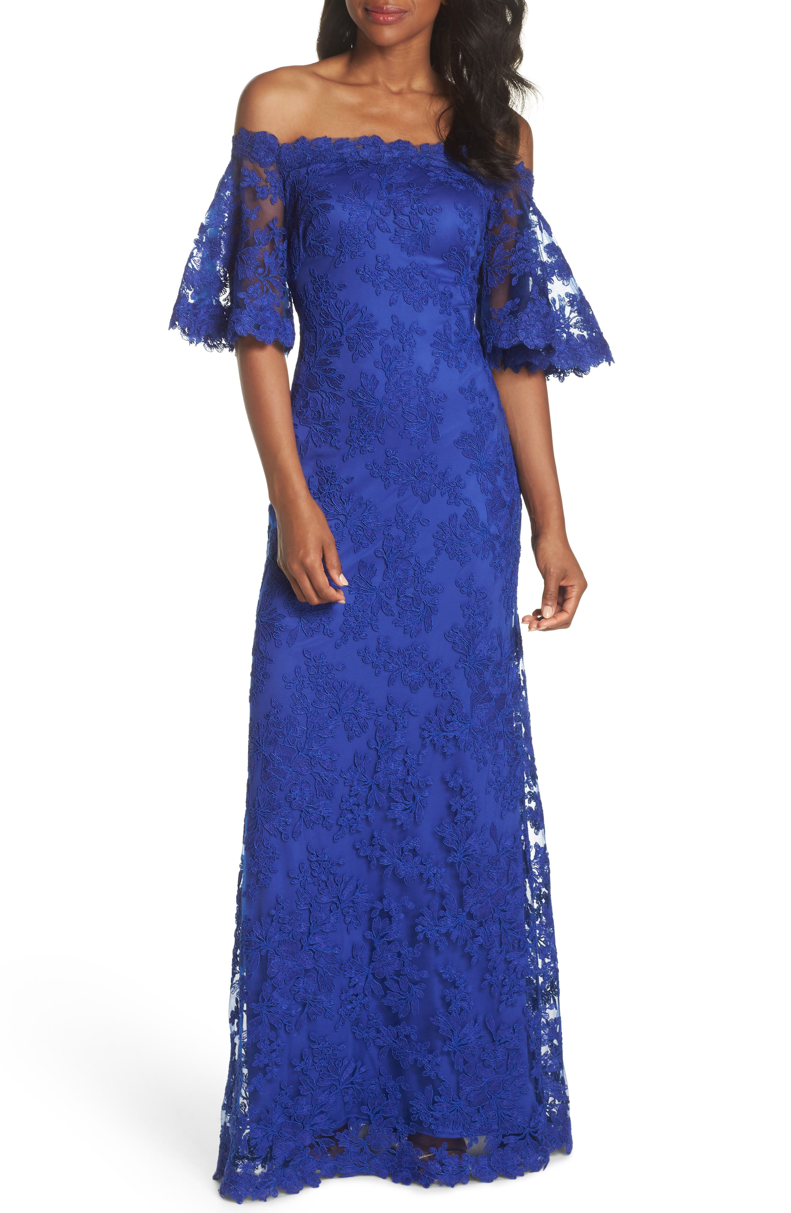 nordstrom royal blue dress