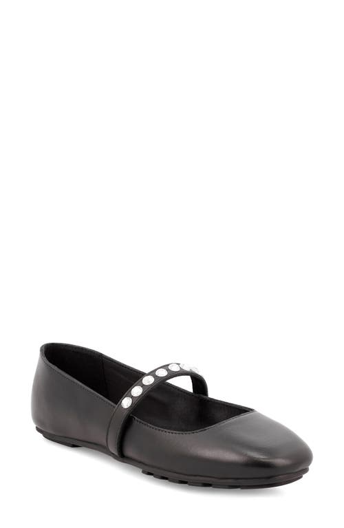 Shop Mia Limited Edition Karolin Mary Jane Flat In Black