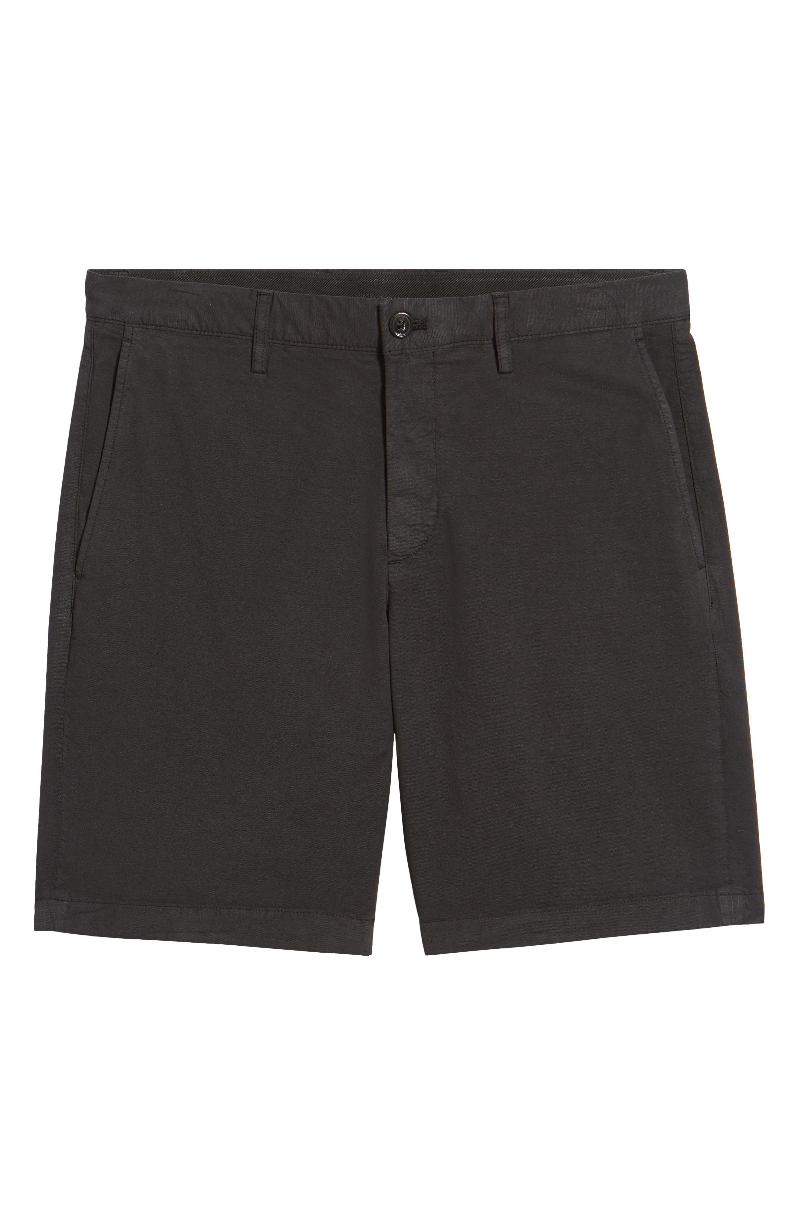 Theory Men's Zaine Patton Organic Cotton Shorts in Black