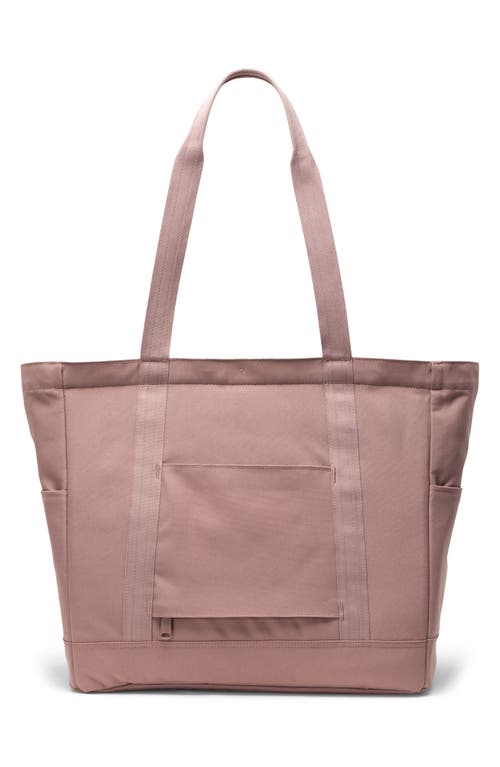 Shop Herschel Supply Co . Heritage Recycled Twill Tote In Ash Rose