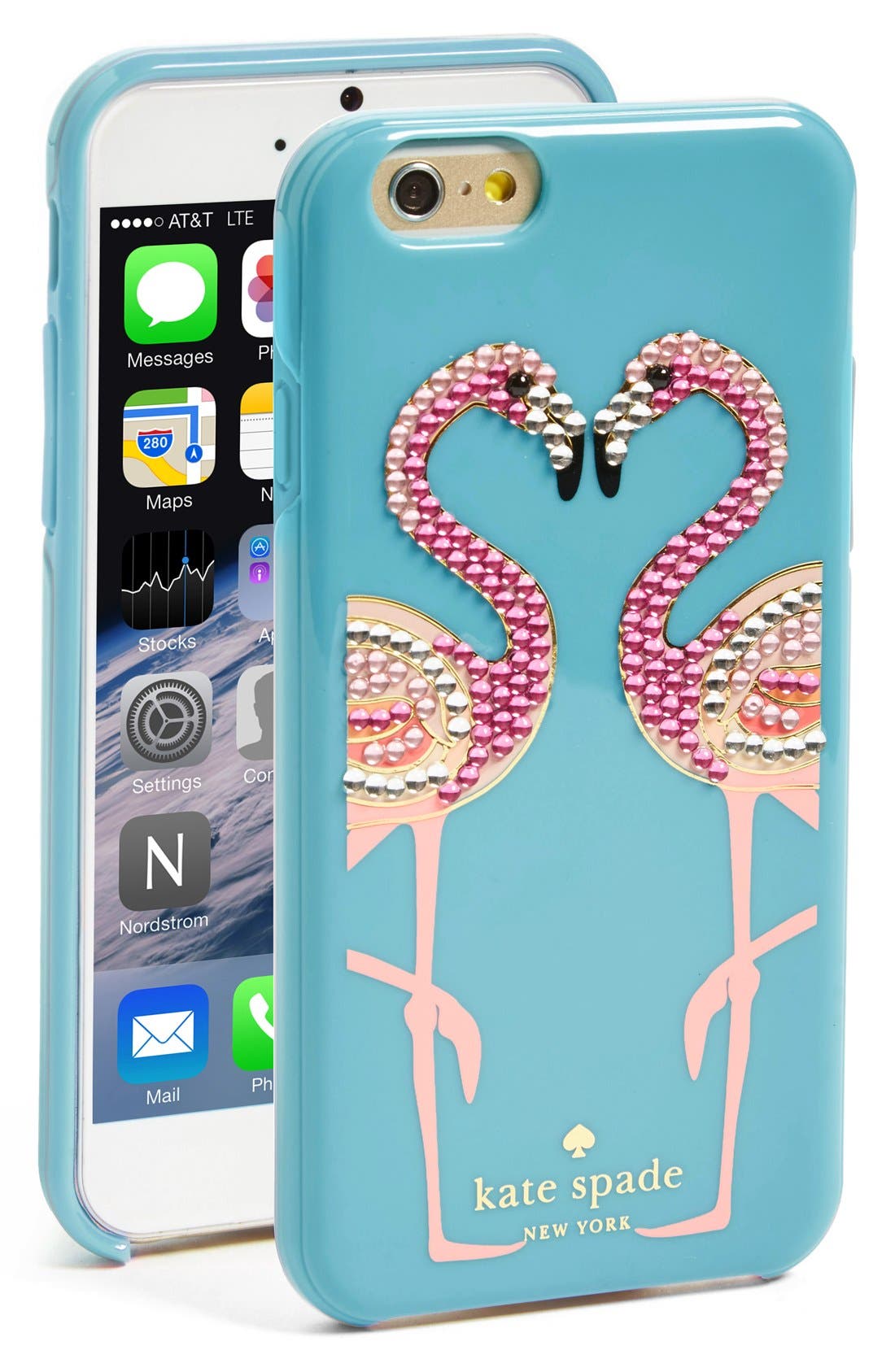 kate spade new york 'jeweled flamingo' iPhone 6 case Nordstrom