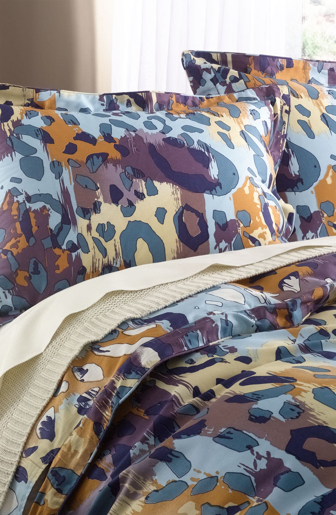 Diane Von Furstenberg Paper Cheetah 300 Thread Count Pillow Sham