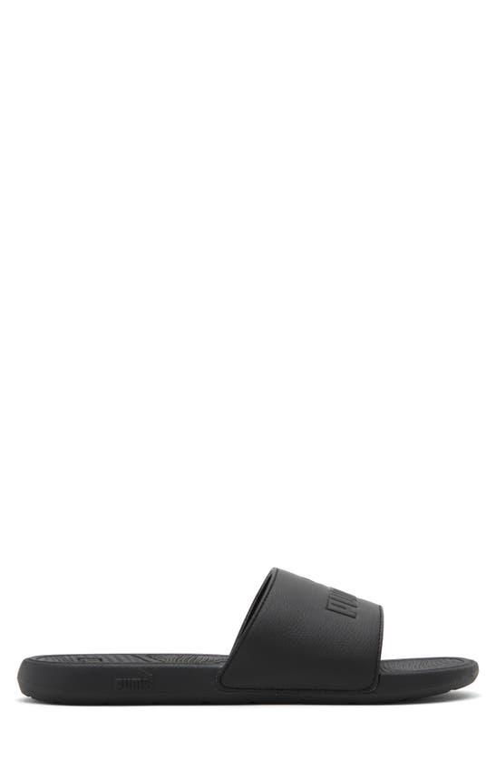 Puma Cool Cat 2.0 Slide Sandal In Black