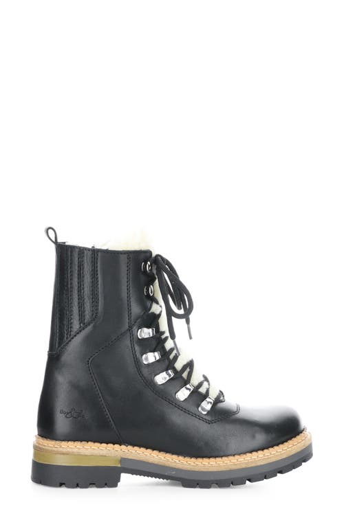 Bos. & Co. Ada Waterproof Hiker Boot In Black Feel/merino Wool