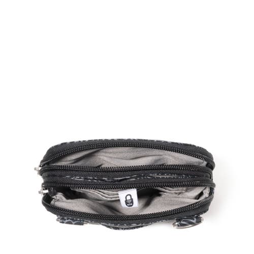 Baggallini Modern Take Two Rfid Crossbody Bag In Midnight Blossom