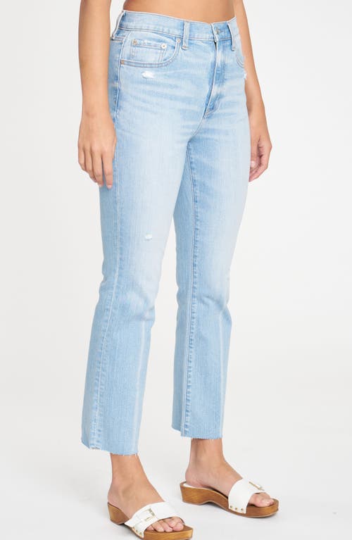 Shop Daze Shy Girl High Waist Crop Flare Jeans In Honor Roll Vintage