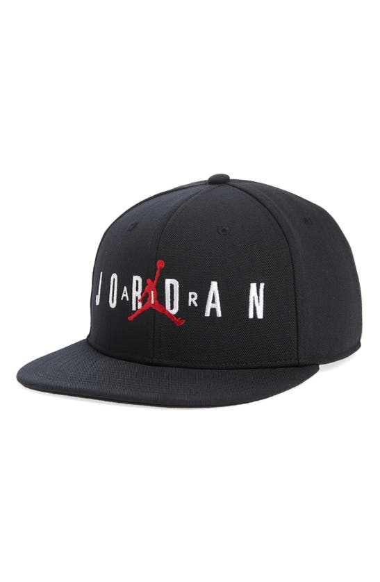 Jordan Kids' Jumpman Air Baseball Cap In Black