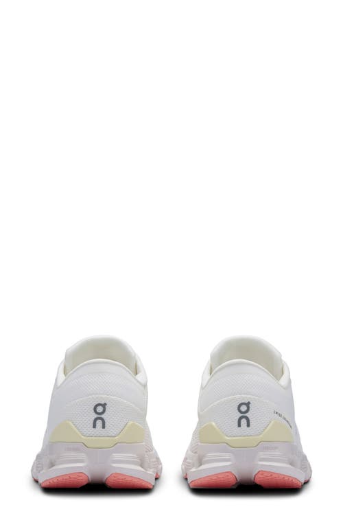 Shop On Cloud X 4 Training Shoe In Ivory/sand