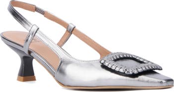 Aquatalia Arabella Kitten Heel Slingback Pump Women Nordstrom