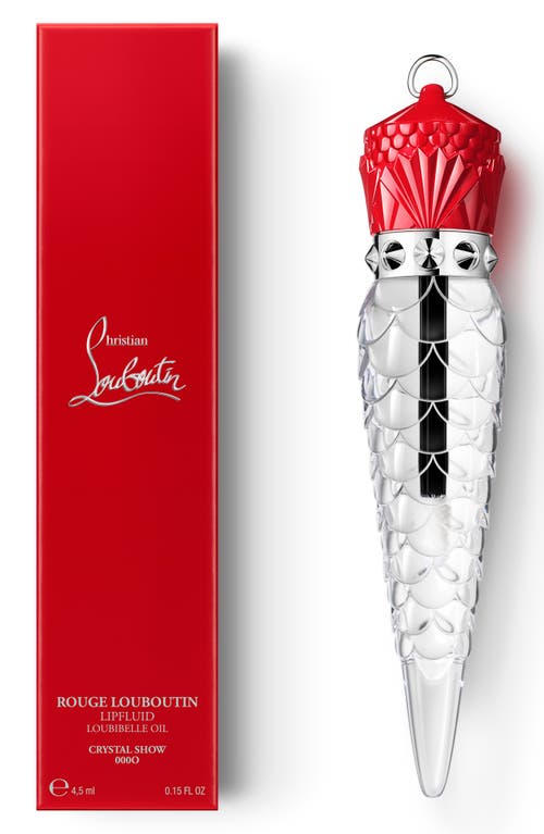 Christian Louboutin Rouge Louboutin Loubibelle Oil In 000 Crystal Show