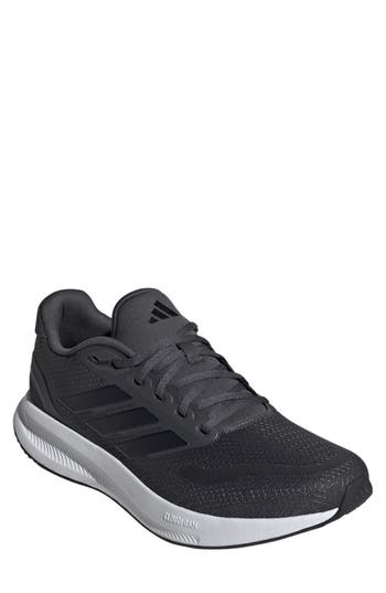 Adidas Originals Adidas Run Falcon 5 Running Shoe In Grey/black/white