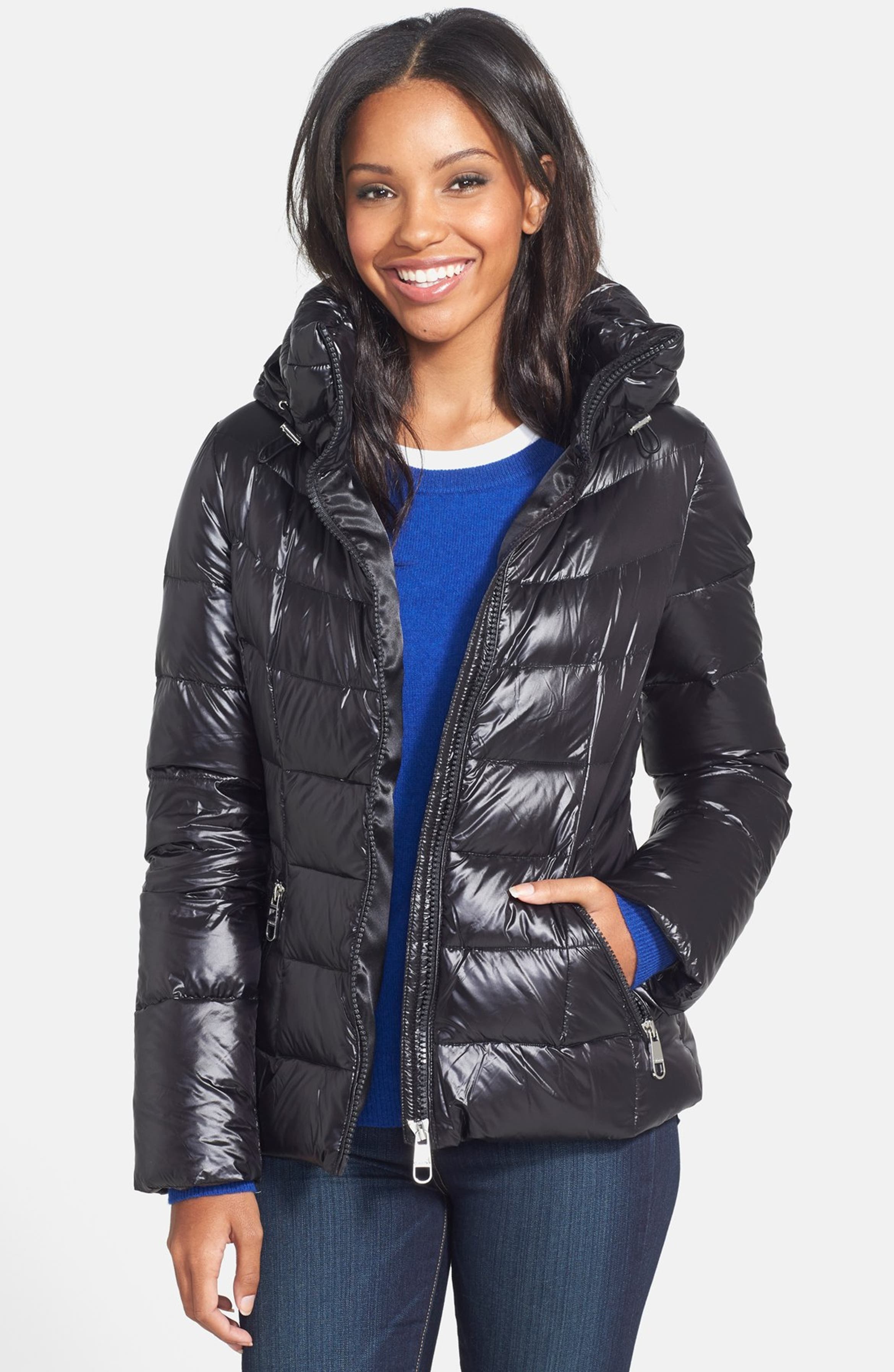Calvin Klein 'Cire' Hooded Down Jacket (Online Only) | Nordstrom
