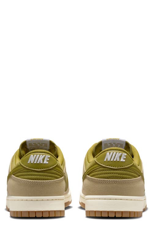 Shop Nike Dunk Low Basketball Sneaker In Sail/pacific Moss/cream