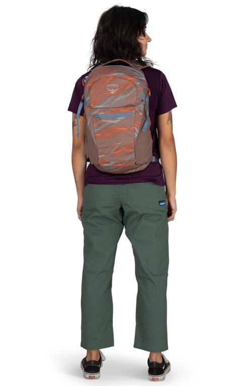 Shop Osprey Daylite Plus Backpack In Smoky Desert Magma