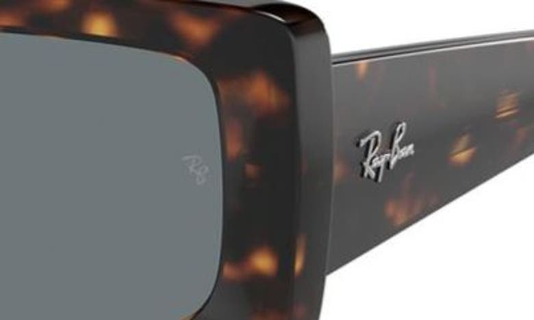 Ray Ban Kiliane Bio-based Sunglasses Havana Frame Blue Lenses 54-21 In Havana