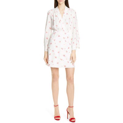 Equipment Allaire Long Sleeves Silk Dress, White