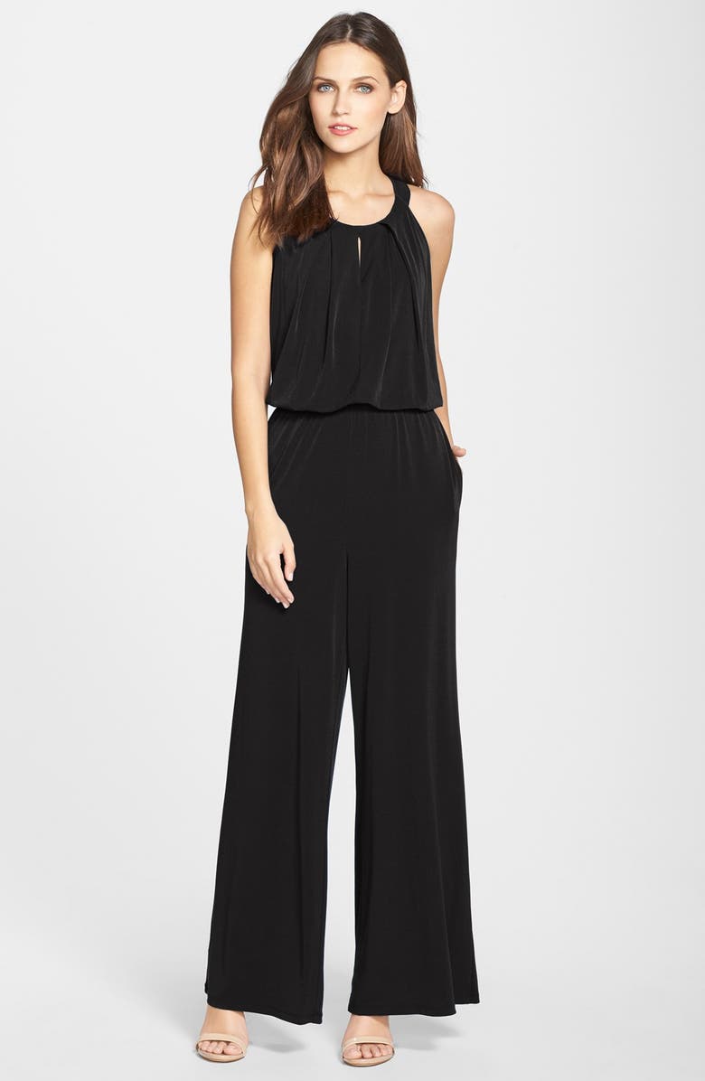Marc New York by Andrew Marc Print Jersey Jumpsuit | Nordstrom
