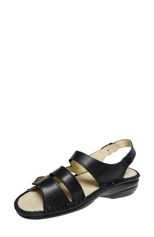 David Tate Wrap Slingback Sandal In Black
