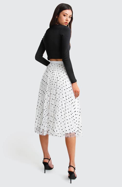 Belle & Bloom Mixed Feeling Reversible Skirt - White