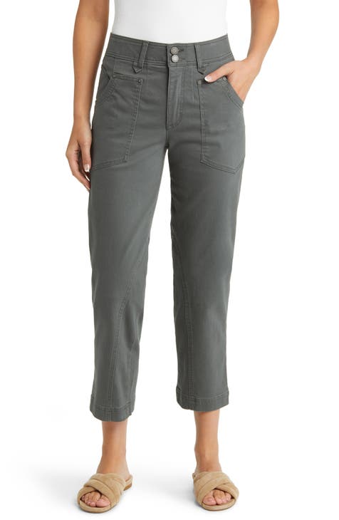 Women's Grey Work Pants & Trousers