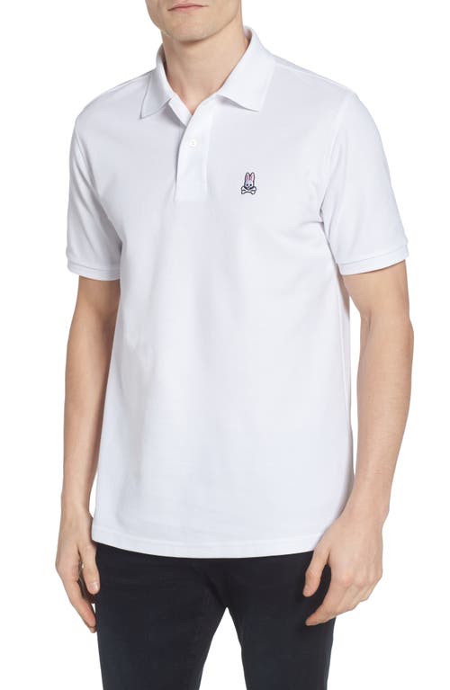 Psycho Bunny The Classic Slim Fit Piqué Polo at Nordstrom