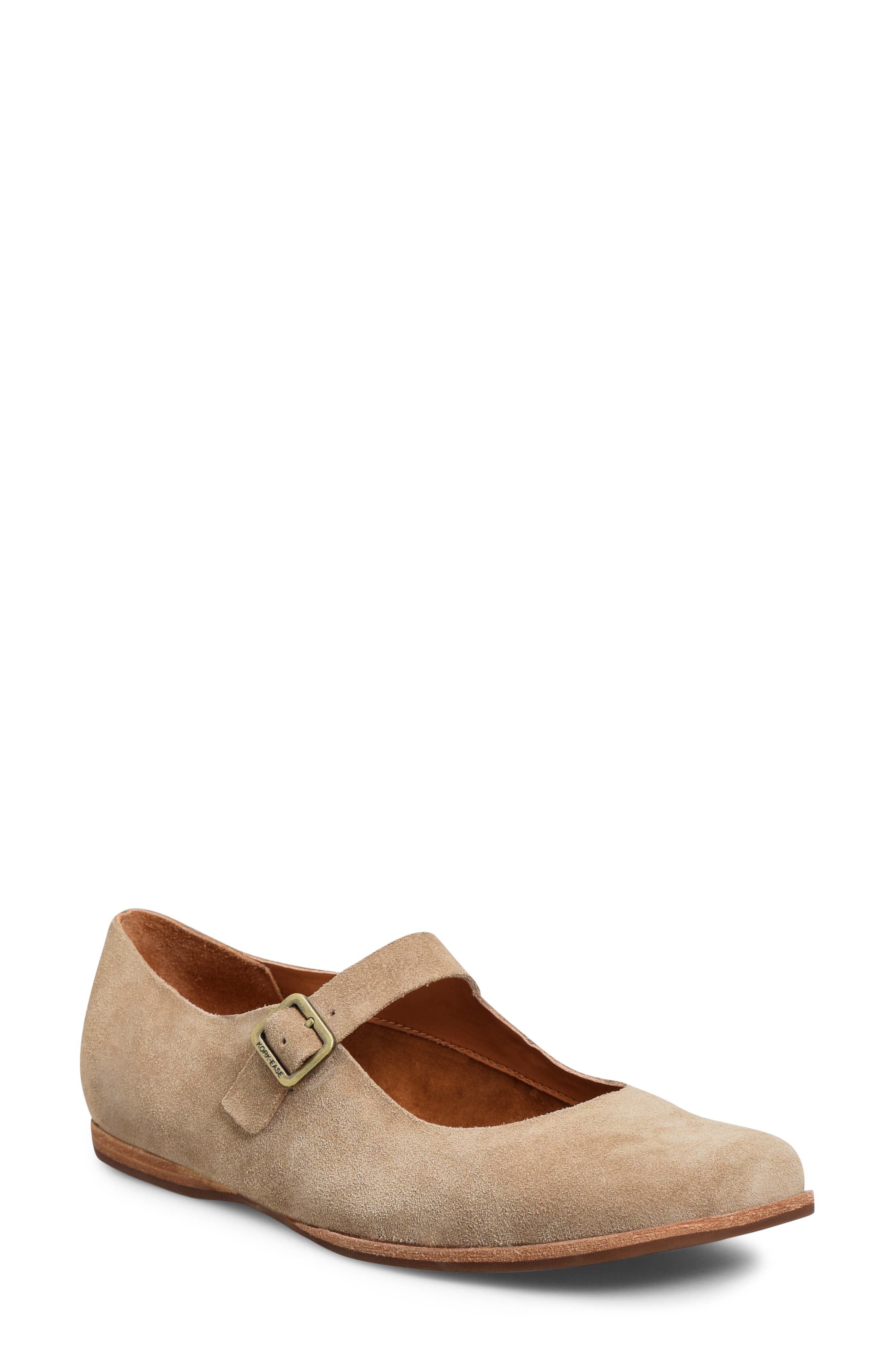 KorkEase® Prato Suede Mary Jane Flat (Women) Nordstromrack